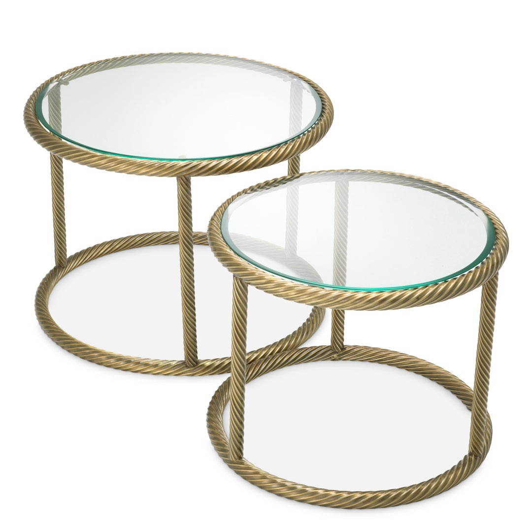 Eichholtz Bijzettafel Addison – set van 2