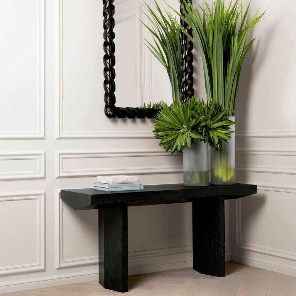 Eichholtz Consoletafel Tiburon Charcoal Grey Eikenfineer