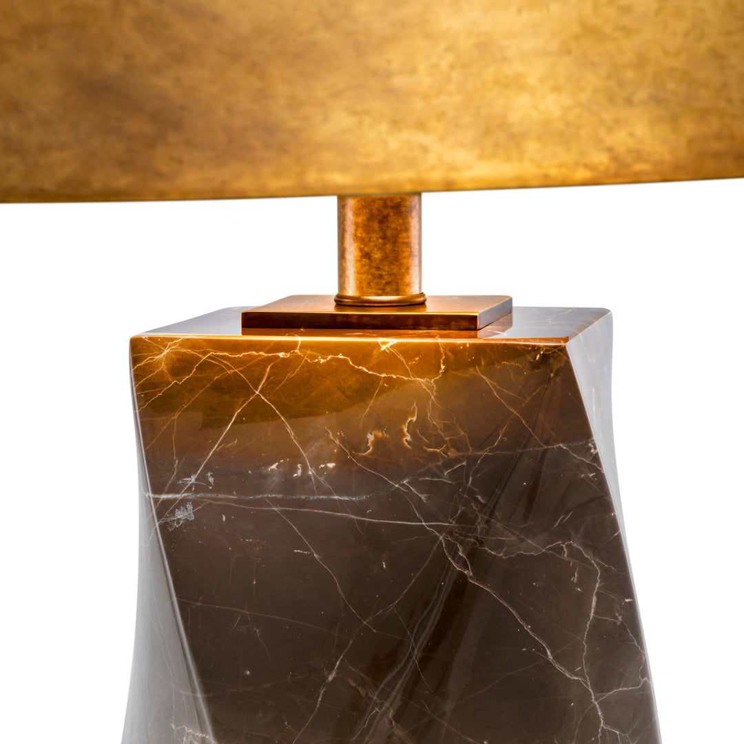 Eichholtz Tafellamp Camelia Coffee Marble