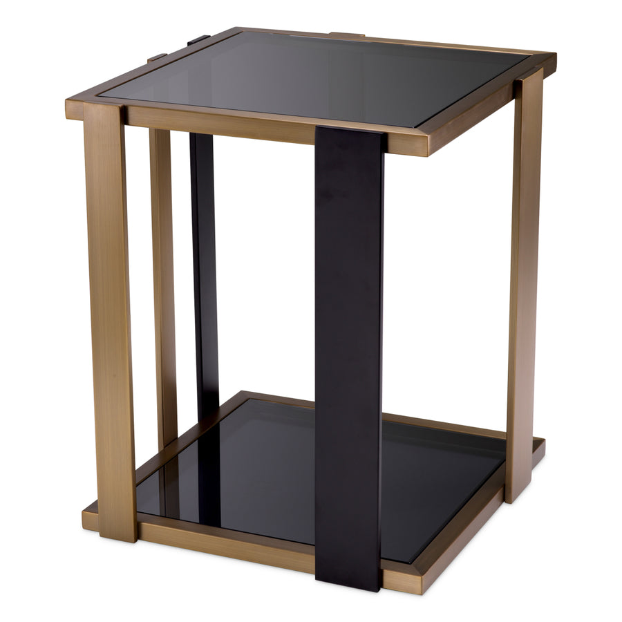 Eichholtz Bijzettafel Clio Rookglas