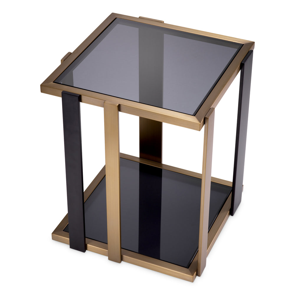 Eichholtz Bijzettafel Clio Rookglas
