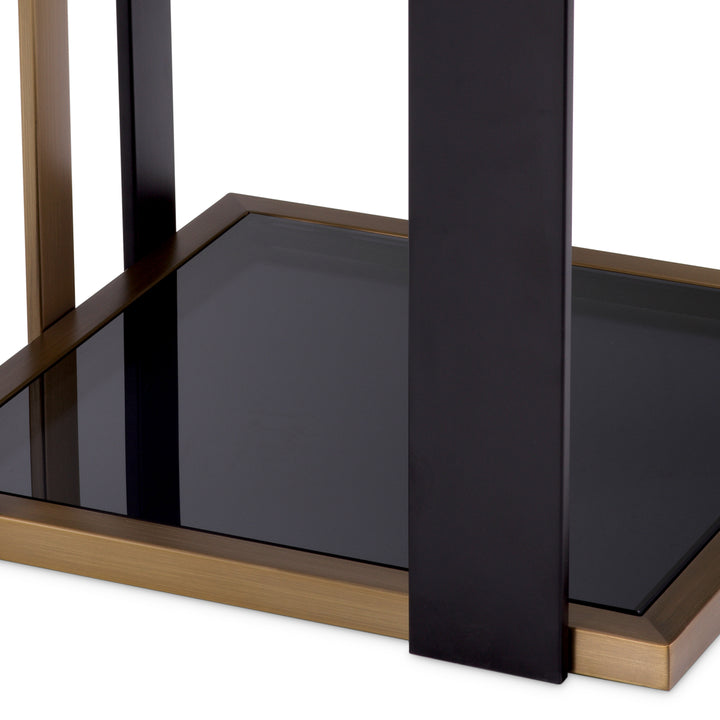 Eichholtz Bijzettafel Clio Rookglas