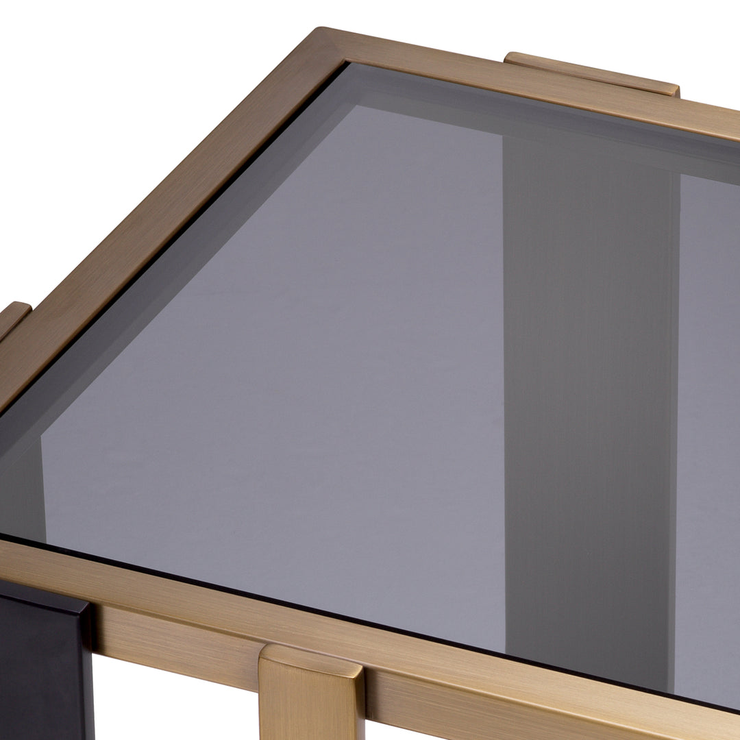 Eichholtz Bijzettafel Clio Rookglas