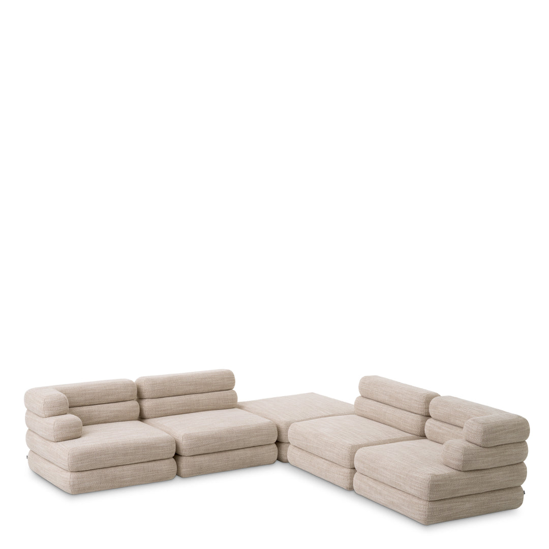 Eichholtz Modulaire Bank Malaga Midden Skyward Sand