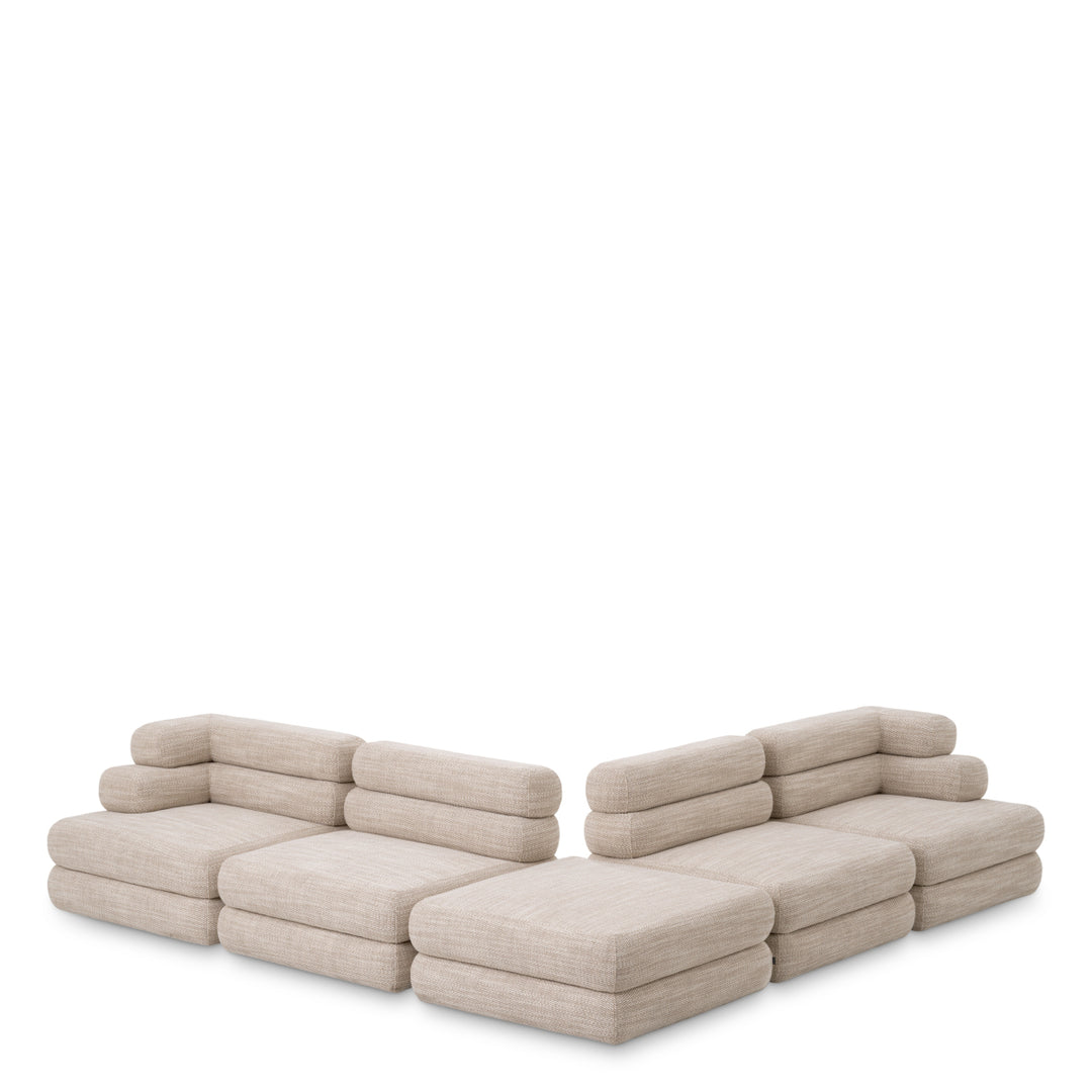 Eichholtz Modulaire Bank Malaga Midden Skyward Sand