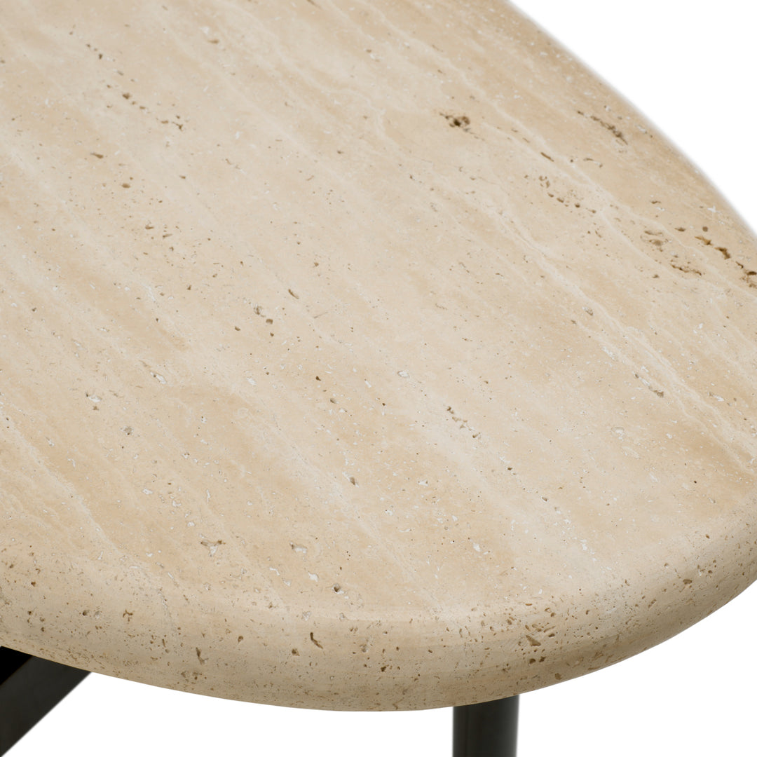 Eichholtz Consoletafel Palermo Bronze Travertine
