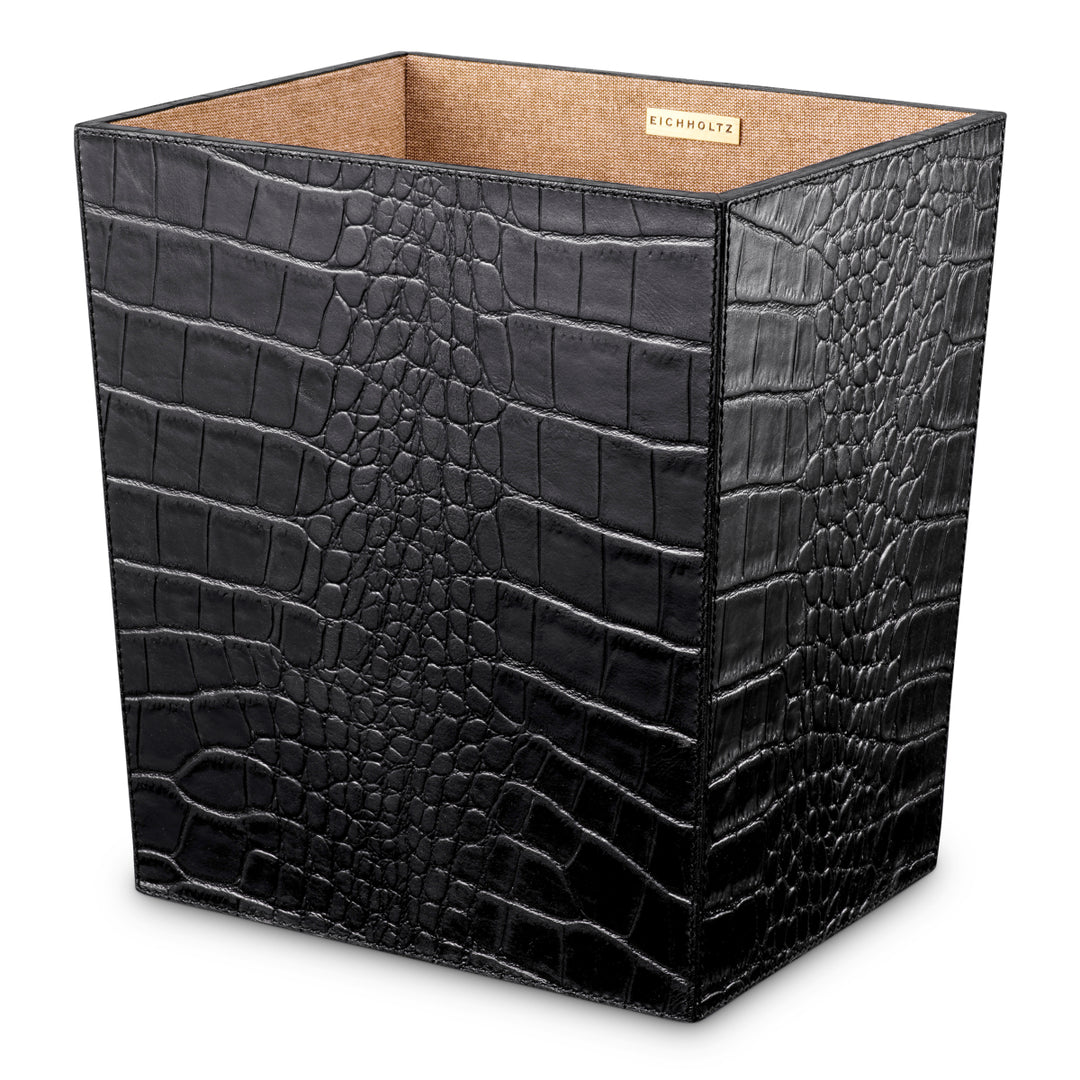 Eichholtz Bureauset Scaleo Set van 3 Black Leather