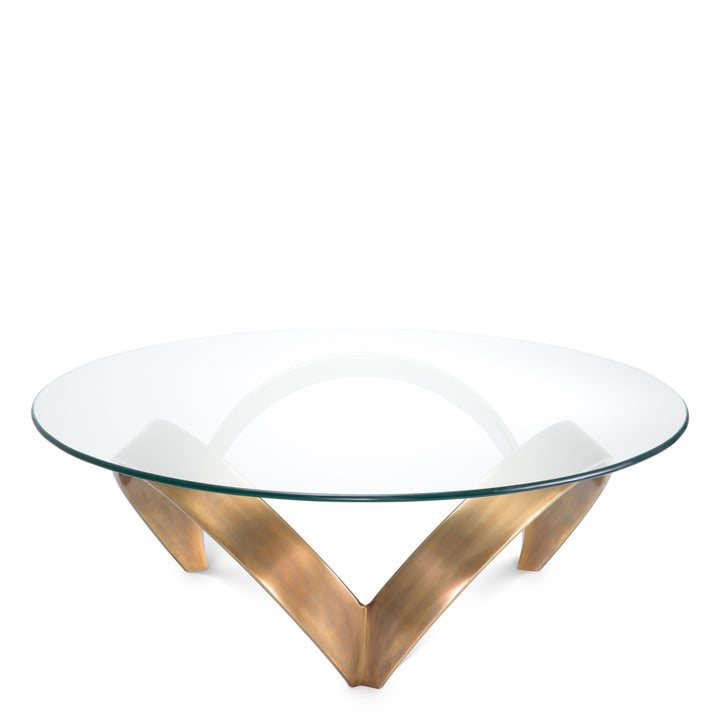Eichholtz Salontafel Soquel Vintage Brass