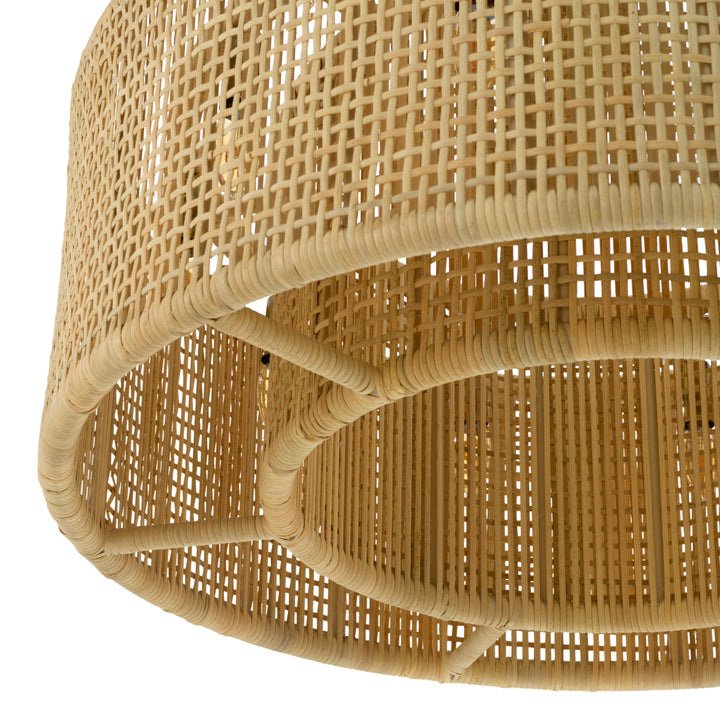 Eichholtz Chandelier Bernardi Natural Rattan