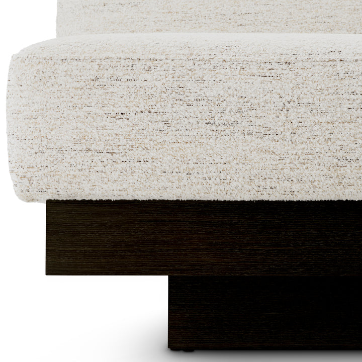 Eichholtz Bank Bastion Seashell Off-White Charcoal Veneer