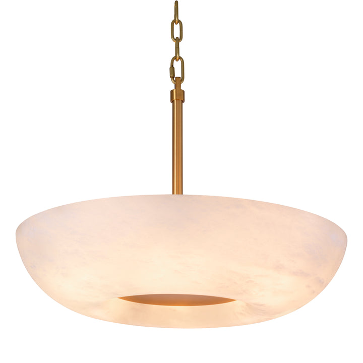 Eichholtz Hanglamp Ariano Antique Brass Alabaster