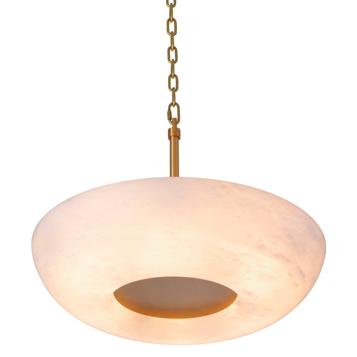 Eichholtz Hanglamp Ariano Antique Brass Alabaster