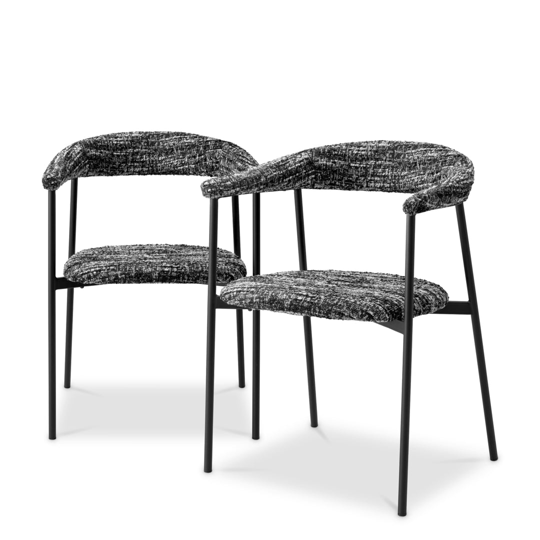 Eichholtz Eetkamerstoel Julio Set van 2 – afbeelding 1