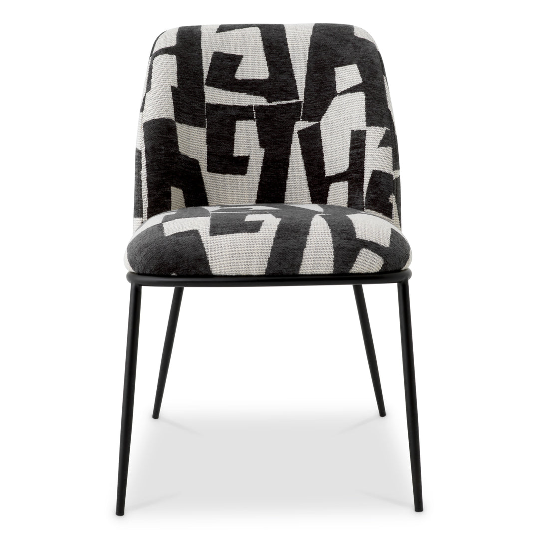 Eichholtz Eetkamerstoel Caleb Brooklyn Black