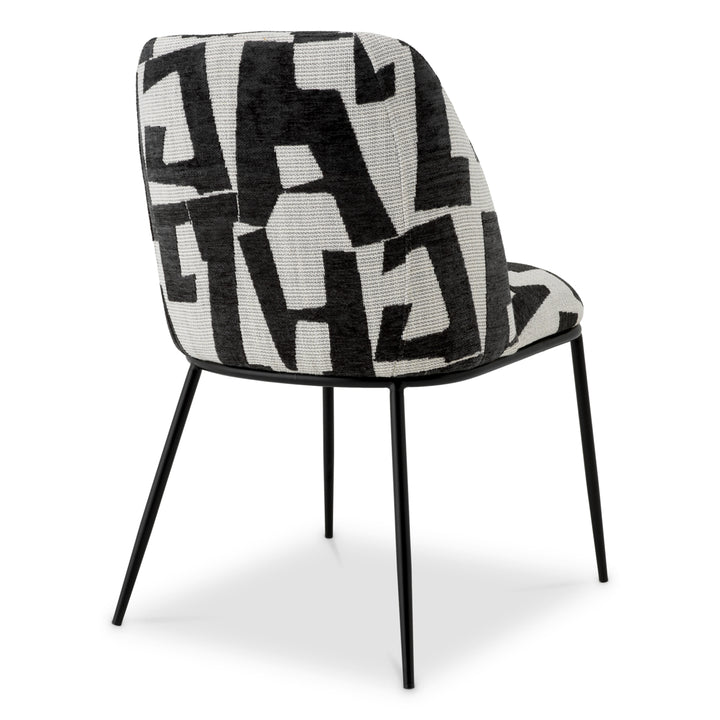 Eichholtz Eetkamerstoel Caleb Brooklyn Black