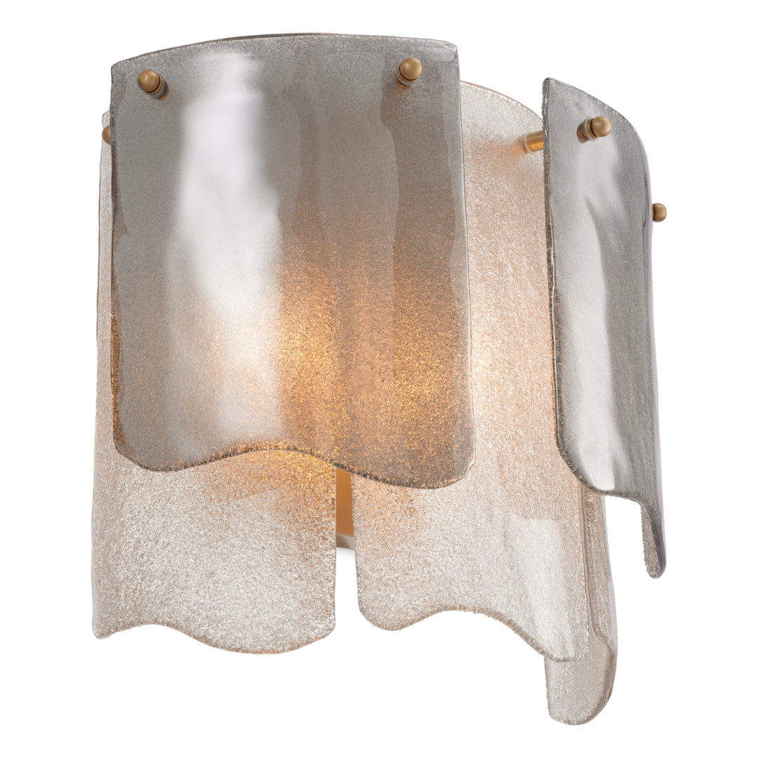 Eichholtz Wandlamp Asinara Smoke Glass