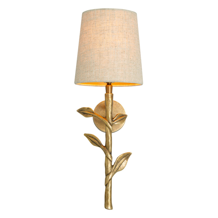 Eichholtz Wandlamp Farini Vintage Messing Linnen – afbeelding 2