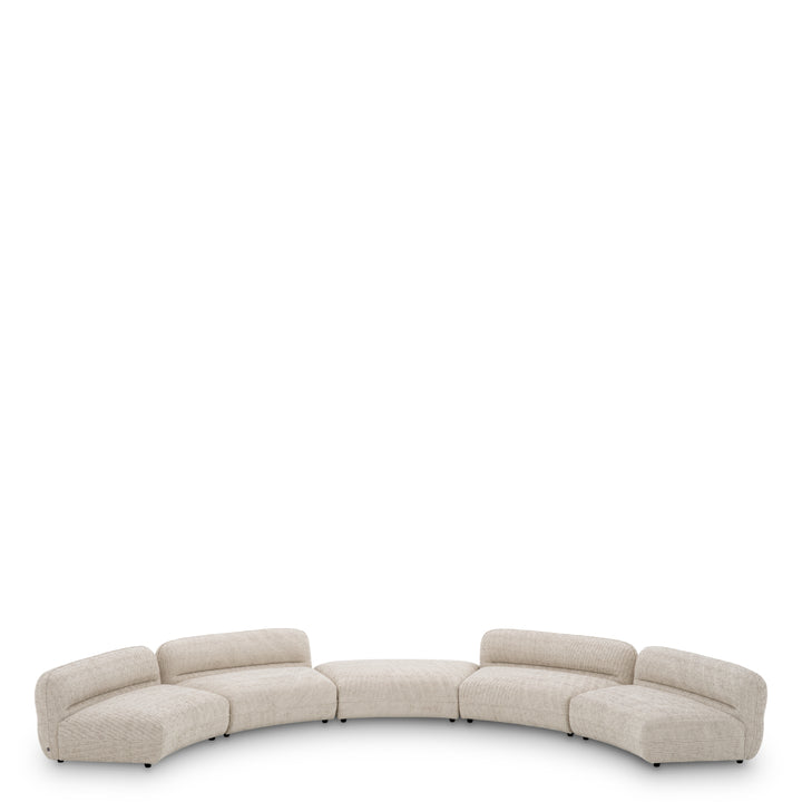 Eichholtz Modulaire Bank Grand Avenue Midden Creststone Beige