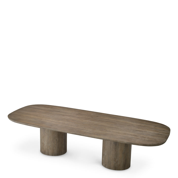 Eichholtz Eettafel Glenmont Silverstone Oak 300 cm