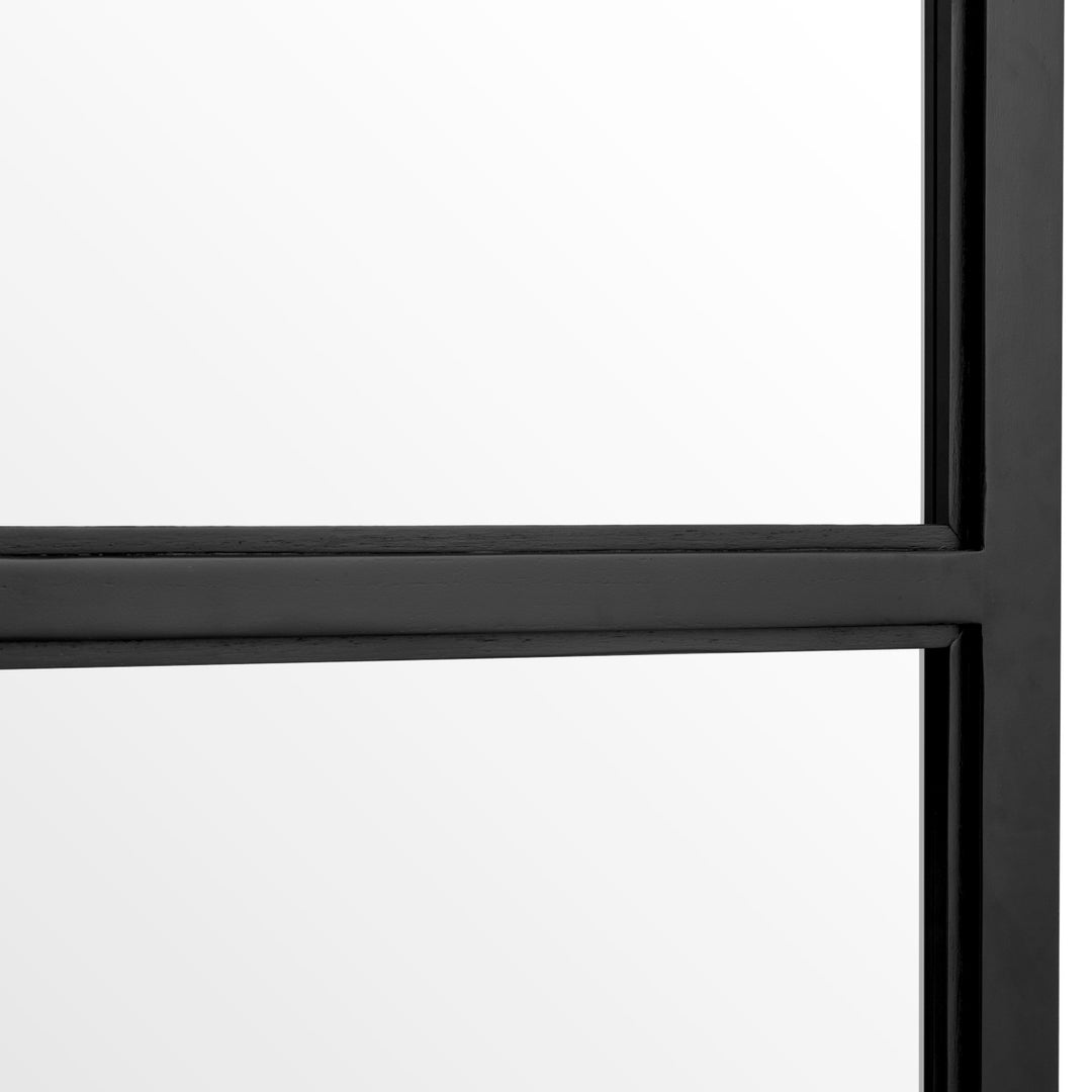 Eichholtz Kamerscherm Jacques Classic Black Antique Mirror Glass
