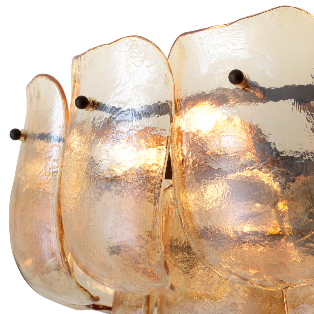 Eichholtz Kroonluchter Gustave Champagne Glass Bronze