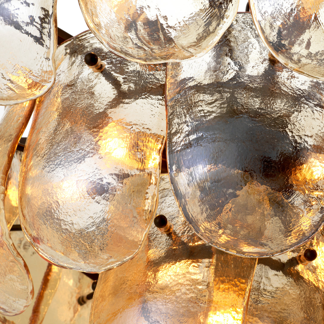 Eichholtz Kroonluchter Gustave Champagne Glass Bronze