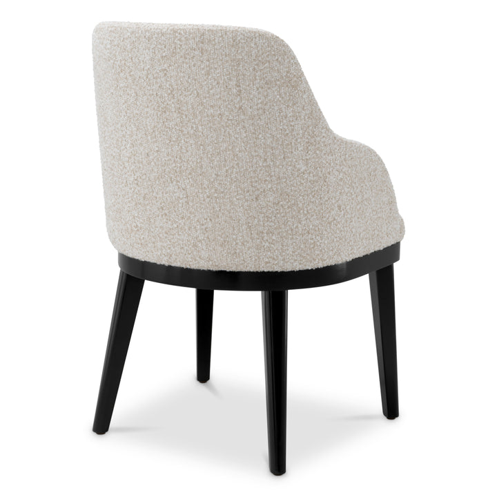Eichholtz Eetkamerstoel Costa Kempton Beige met Armleuning