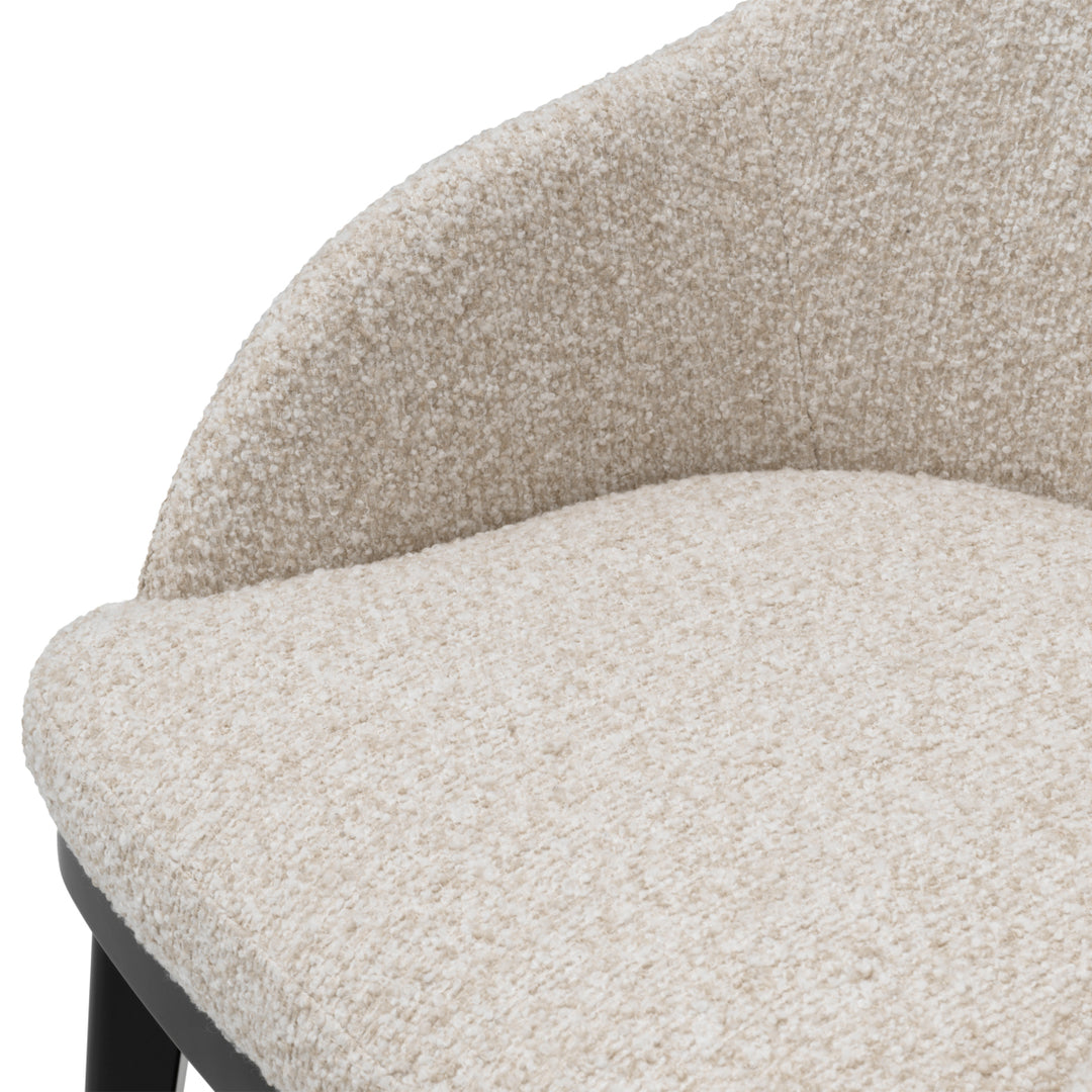 Eichholtz Eetkamerstoel Costa Kempton Beige met Armleuning
