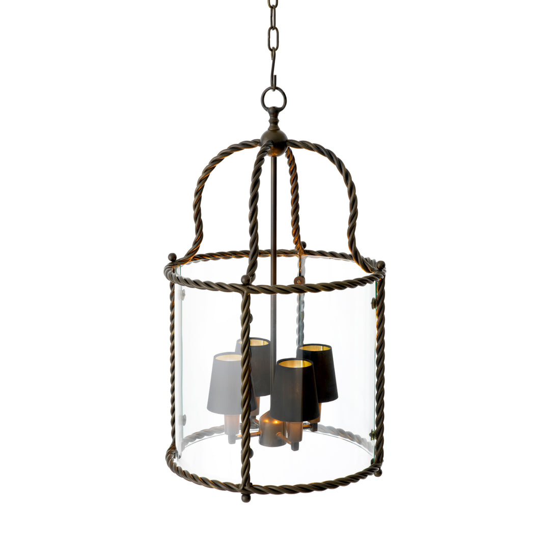 Eichholtz Hanglamp Preston Zwarte Kappen
