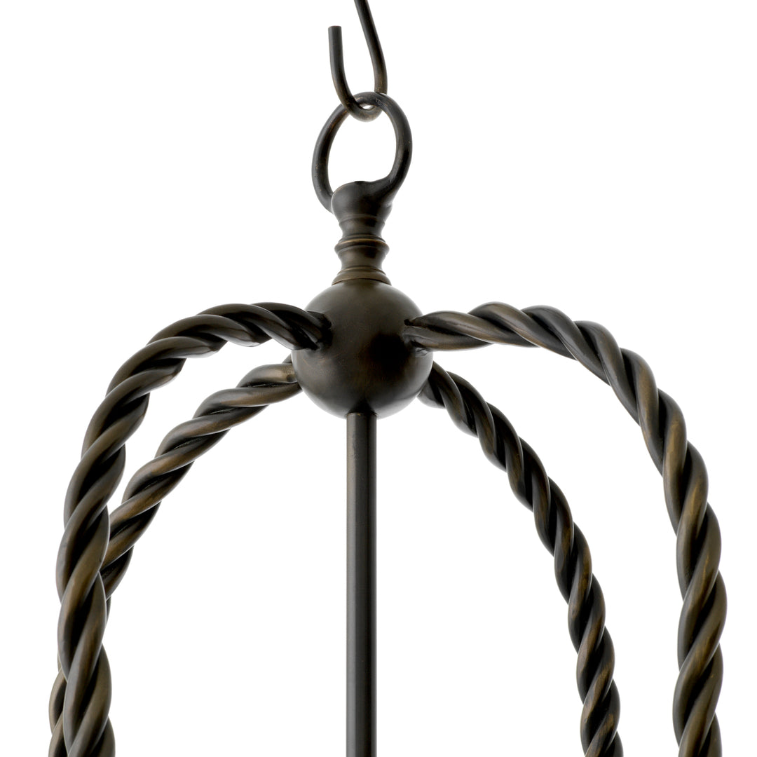 Eichholtz Hanglamp Preston Zwarte Kappen