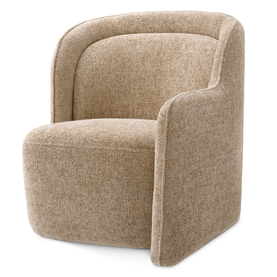 Eichholtz Fauteuil Barrier rechts Lyssa Sand