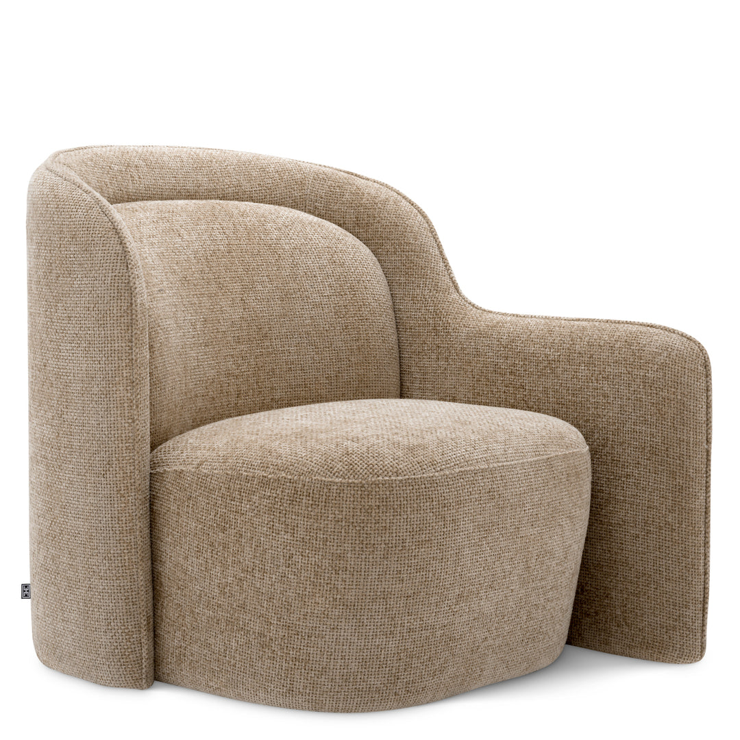 Eichholtz Fauteuil Barrier rechts Lyssa Sand