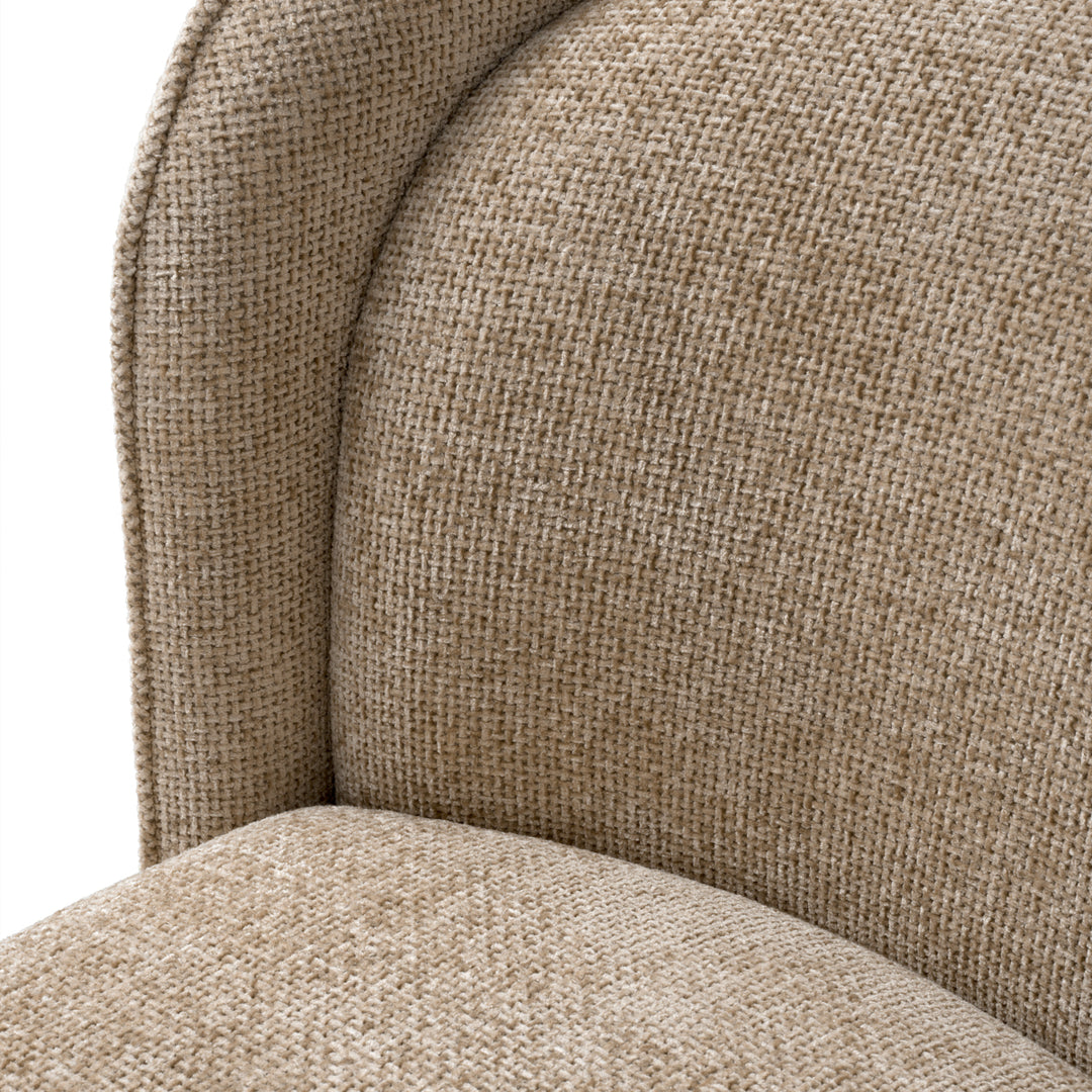 Eichholtz Fauteuil Barrier rechts Lyssa Sand