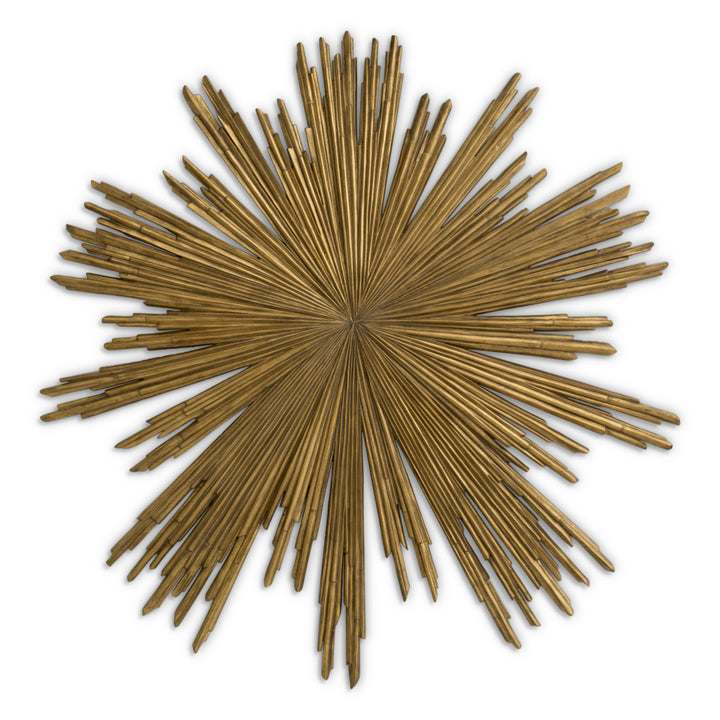 Eichholtz Wandobject Sunburst Antique Gold Leaf