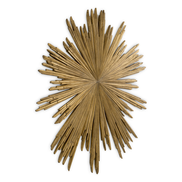 Eichholtz Wandobject Sunburst Antique Gold Leaf