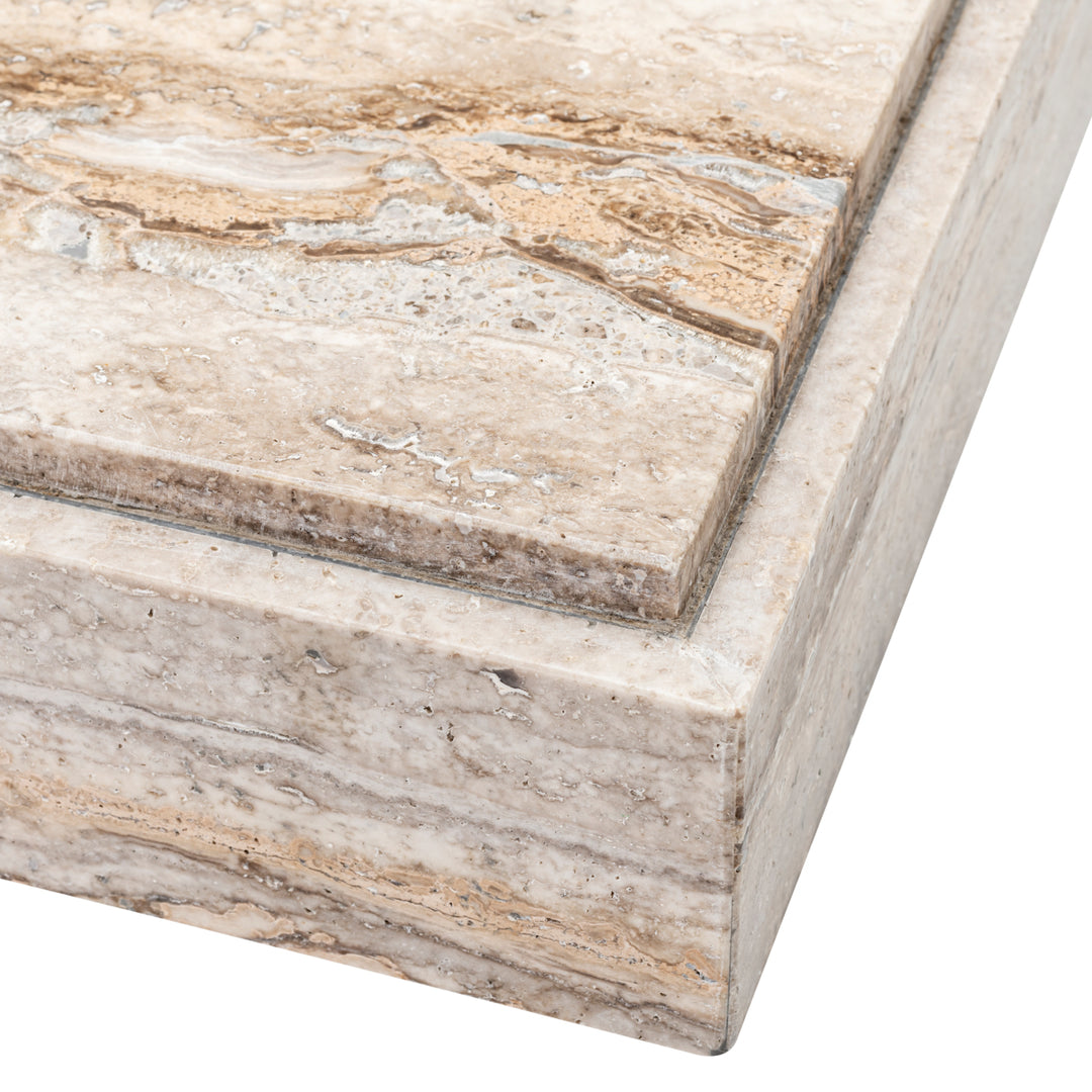 Eichholtz Salontafel Sartoria Silver Travertine