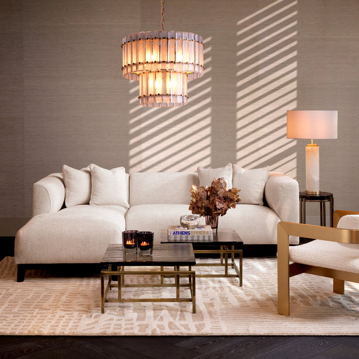 Eichholtz Loungebank Corso Lounge Left Lyssa Off-White