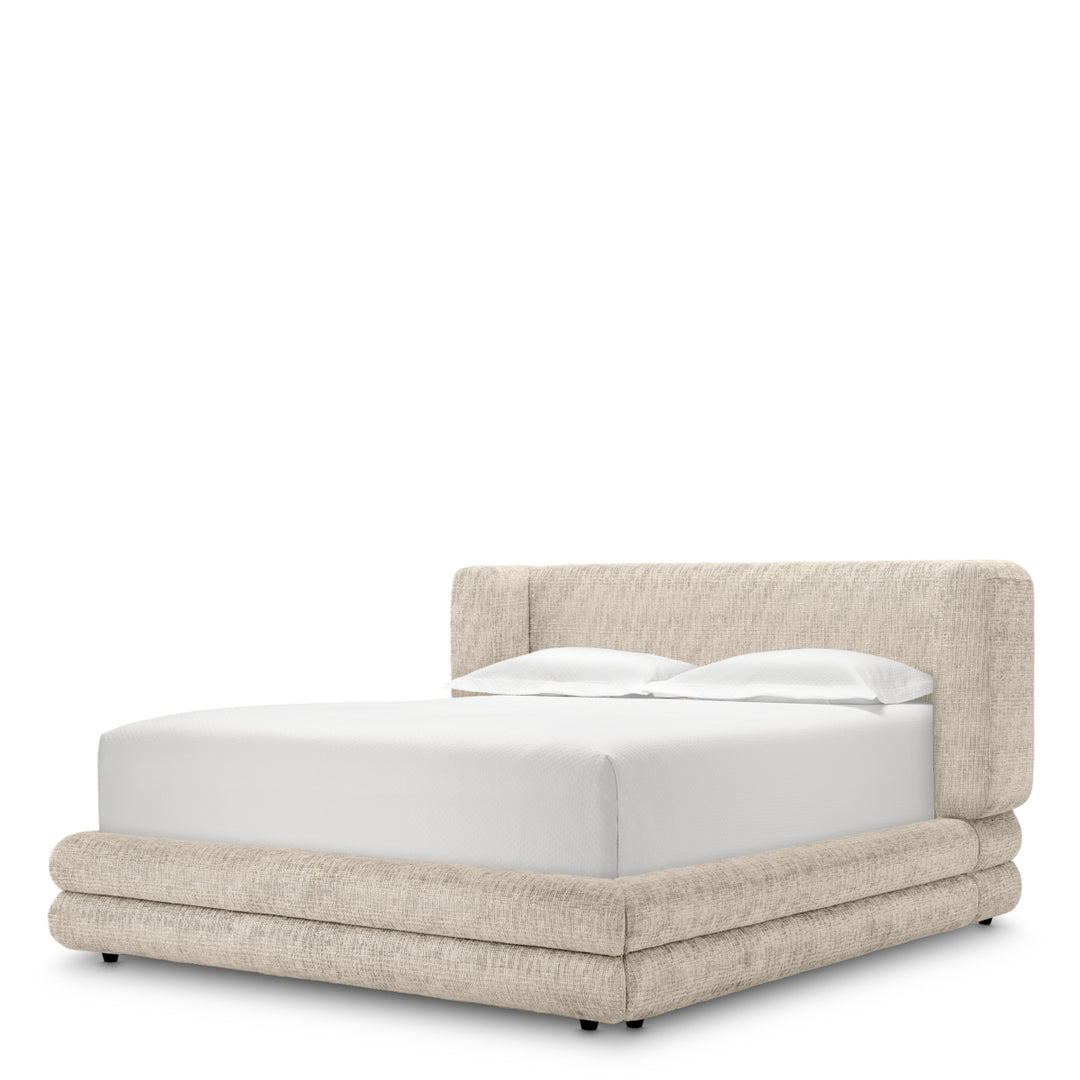 Eichholtz Bedframe Francisco Creststone Beige 180 x 210 cm