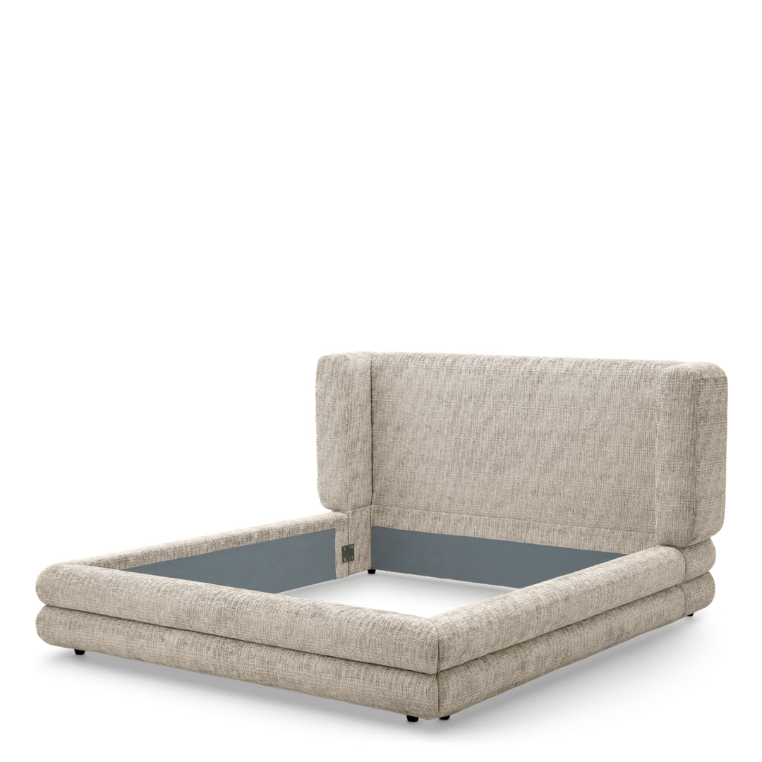 Eichholtz Bedframe Francisco Creststone Beige 180 x 210 cm