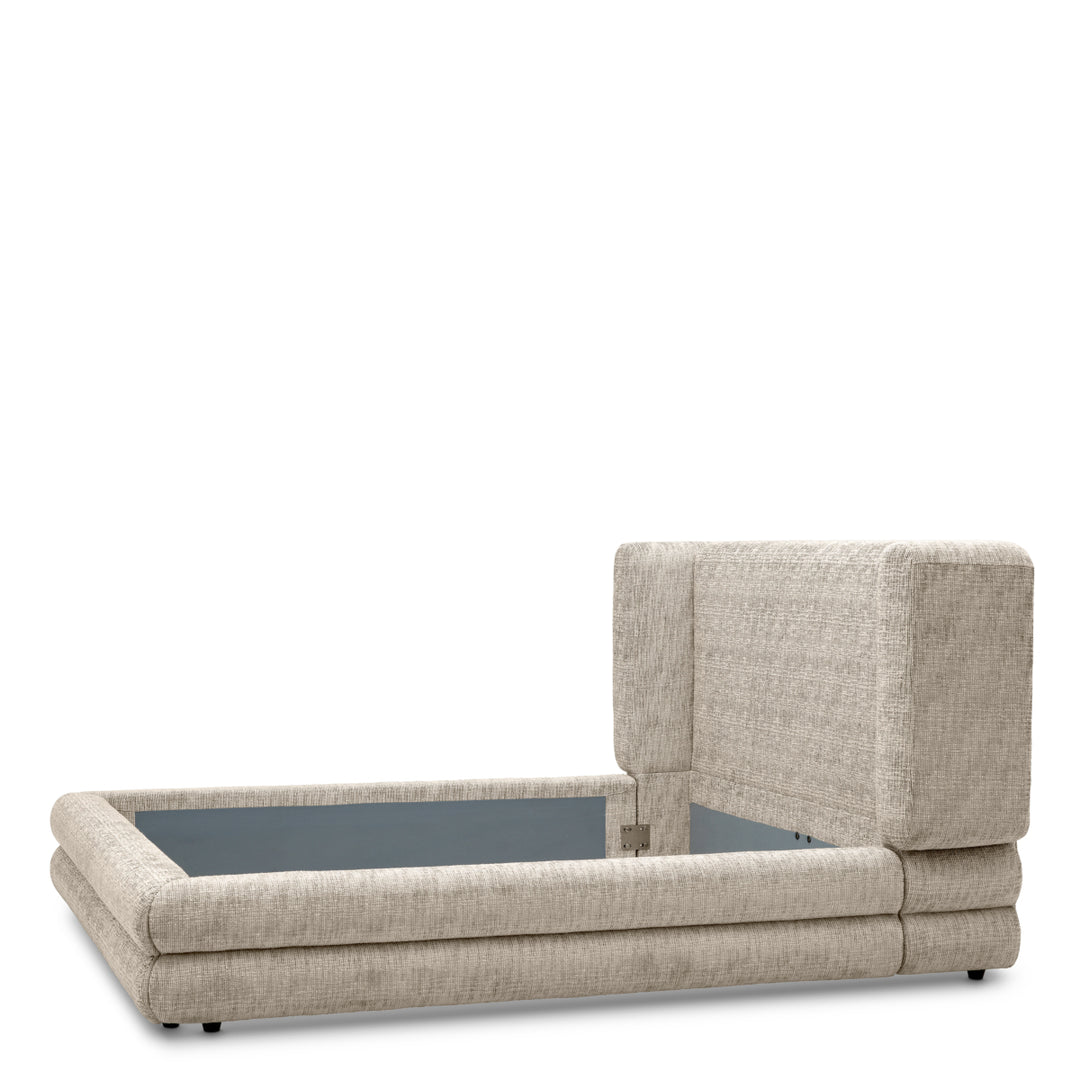 Eichholtz Bedframe Francisco Creststone Beige 180 x 210 cm