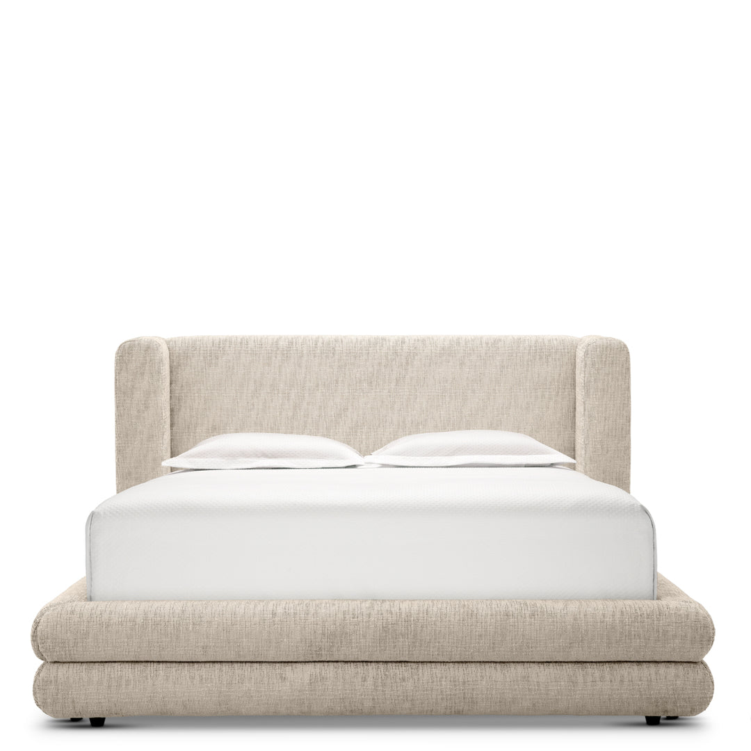Eichholtz Bedframe Francisco Creststone Beige 180 x 210 cm