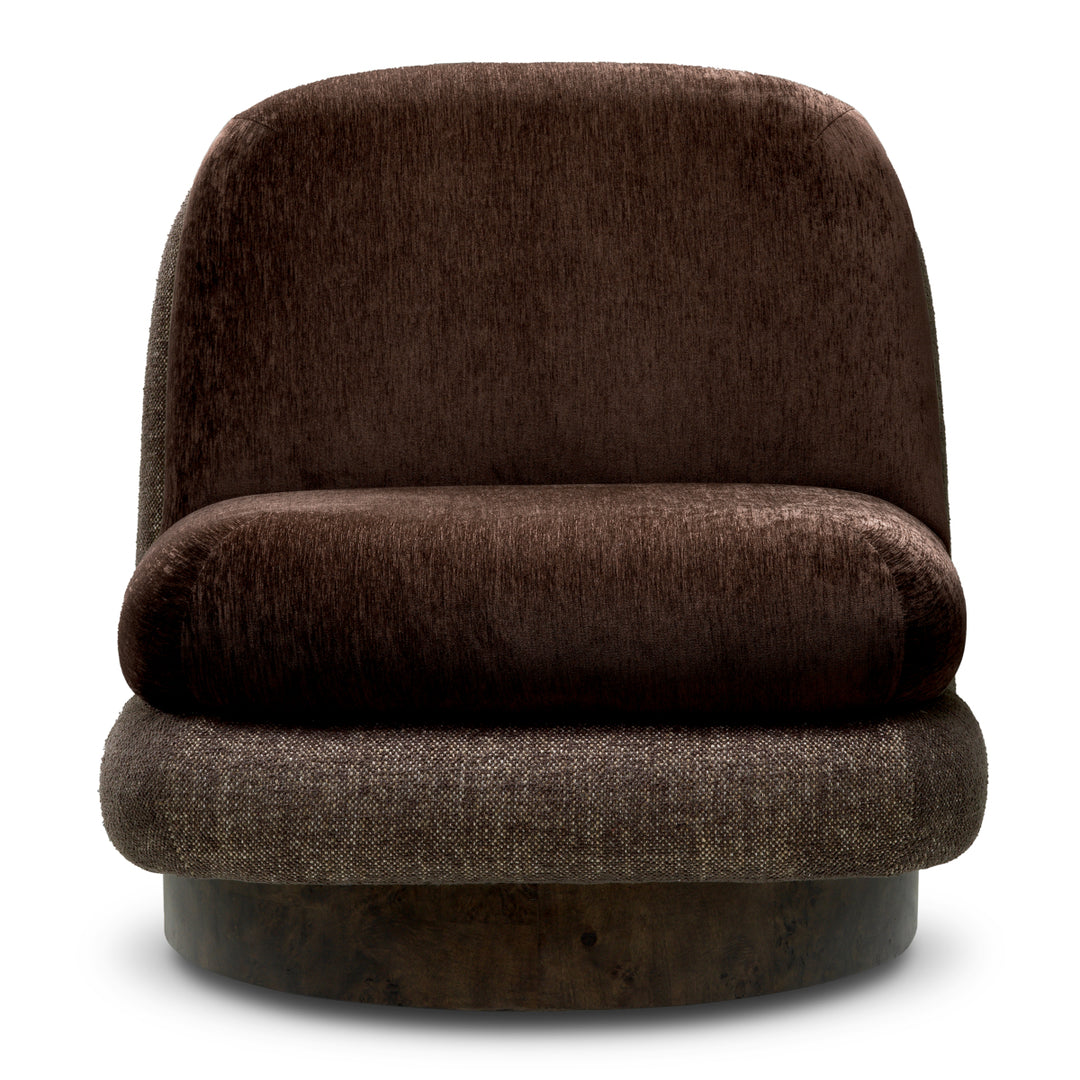 Eichholtz Draaifauteuil Galiano Bayard Brown