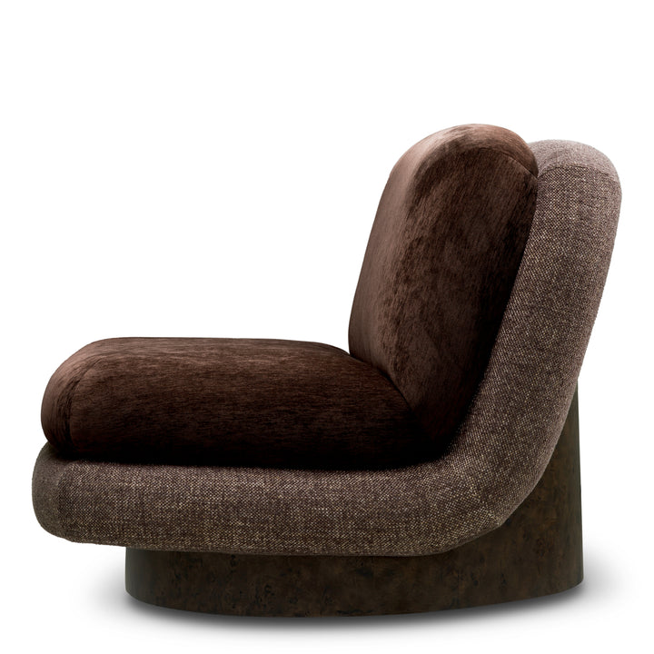 Eichholtz Draaifauteuil Galiano Bayard Brown