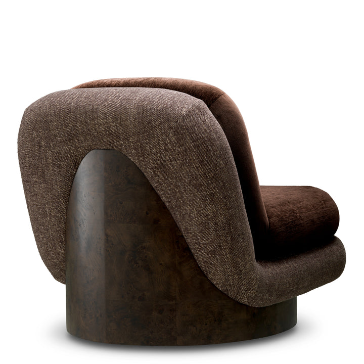 Eichholtz Draaifauteuil Galiano Bayard Brown