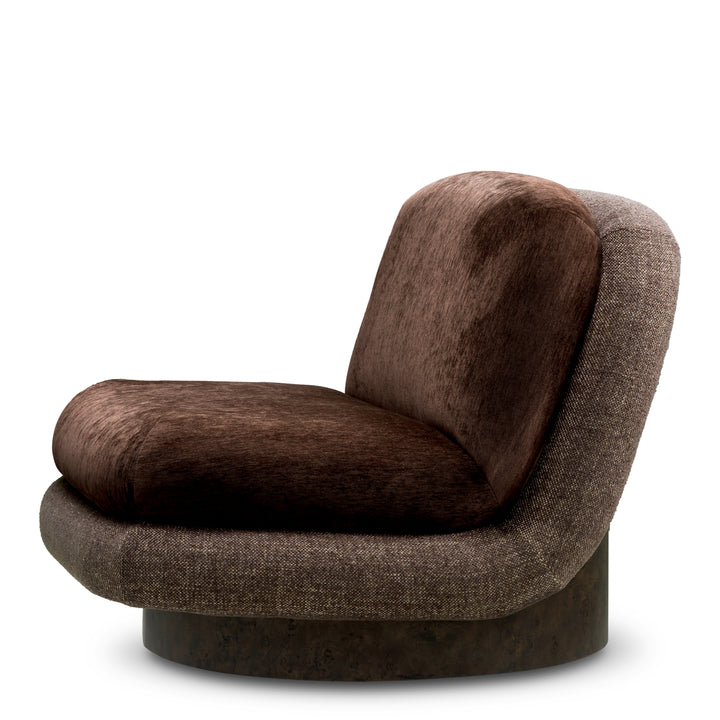 Eichholtz Draaifauteuil Galiano Bayard Brown
