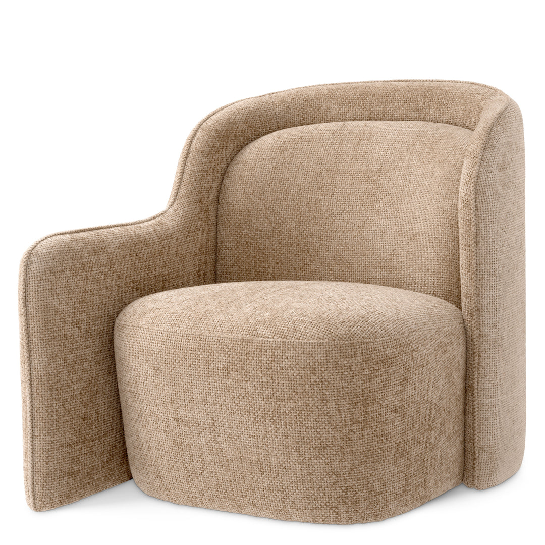 Eichholtz Fauteuil Barrier links Lyssa Sand
