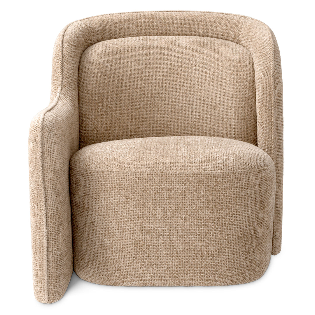 Eichholtz Fauteuil Barrier links Lyssa Sand