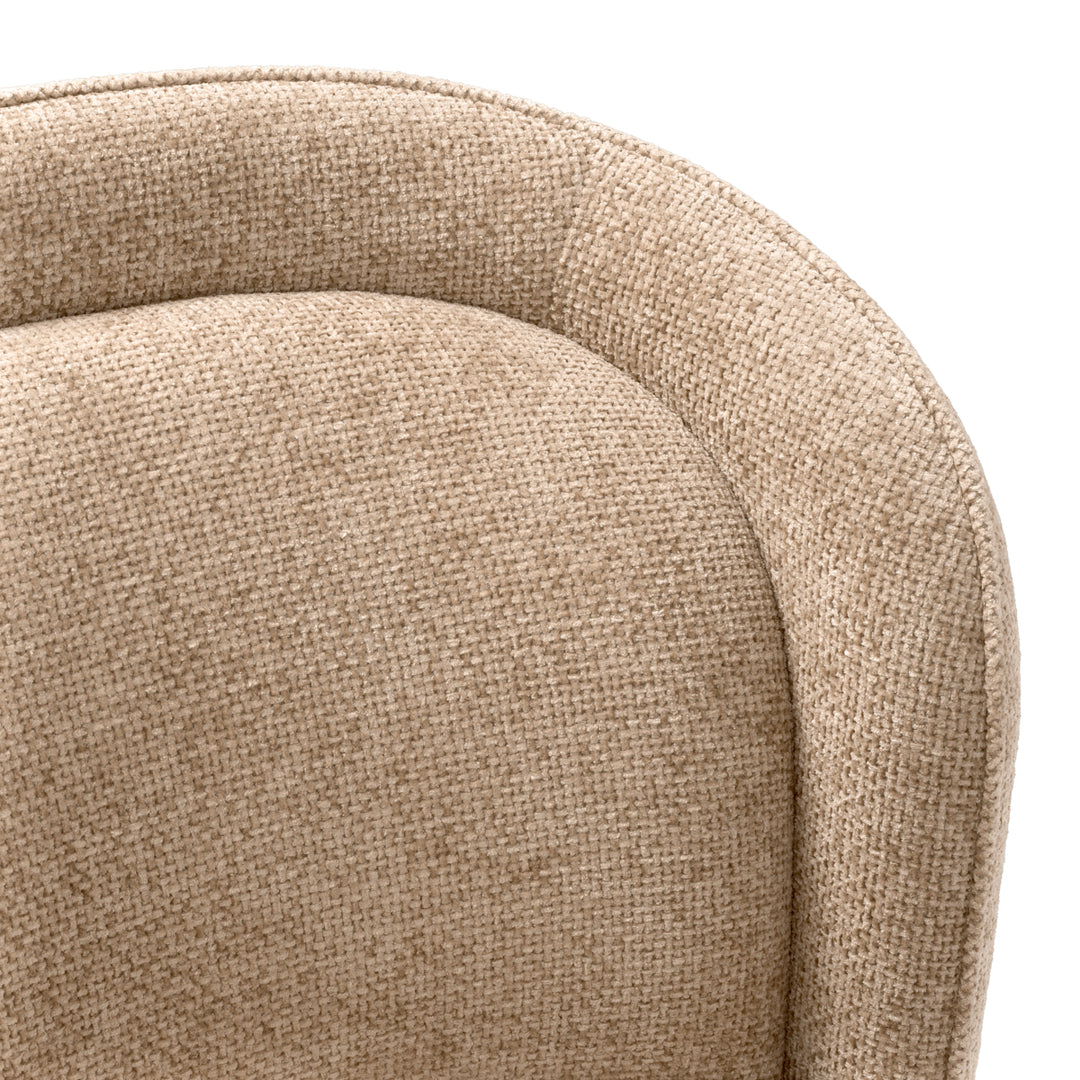 Eichholtz Fauteuil Barrier links Lyssa Sand