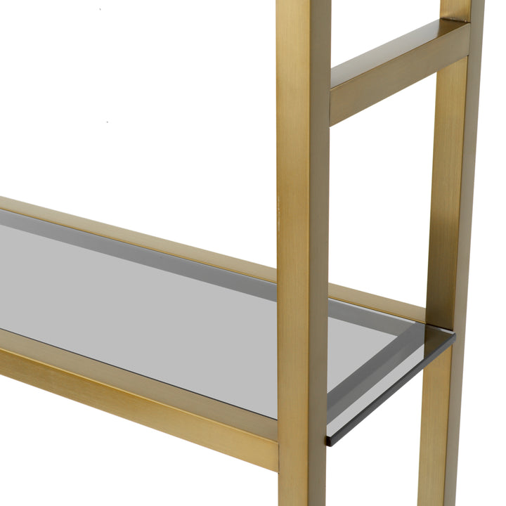 Eichholtz Wandkast Corrado II Brushed Brass Smoke Glass