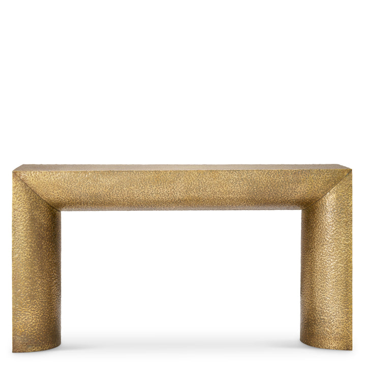 Eichholtz Consoletafel Drayton Hammered Vintage Brass